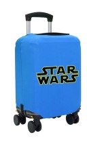 Чехол на чемодан S - Звёздные войны (Star Wars) синий №2
