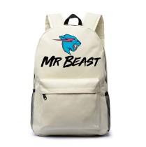 Рюкзак Мистер Бист (MrBeast) белый №2