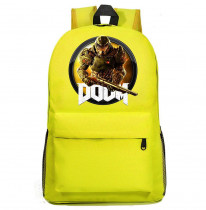 Рюкзак Дум (Doom) желтый №6