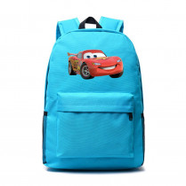 Рюкзак Молния Маккуин (Cars) голубой №2