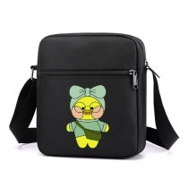 Сумка через плечо Уточка Лалафанфан (Lalafanfan Duck) черная №3