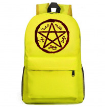 Рюкзак Сверхъестественное (Supernatural) желтый №1