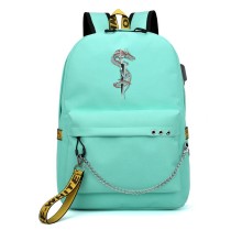 Рюкзак дзангэцу меч Ичиго (Bleach) бирюзовый с цепью №4