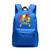 Рюкзак герои Поппи Плейтайм (Poppy Playtime) синий №1