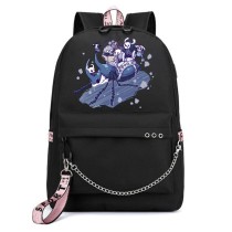 Рюкзак Герои из игры Hollow Knight черный с цепью №4