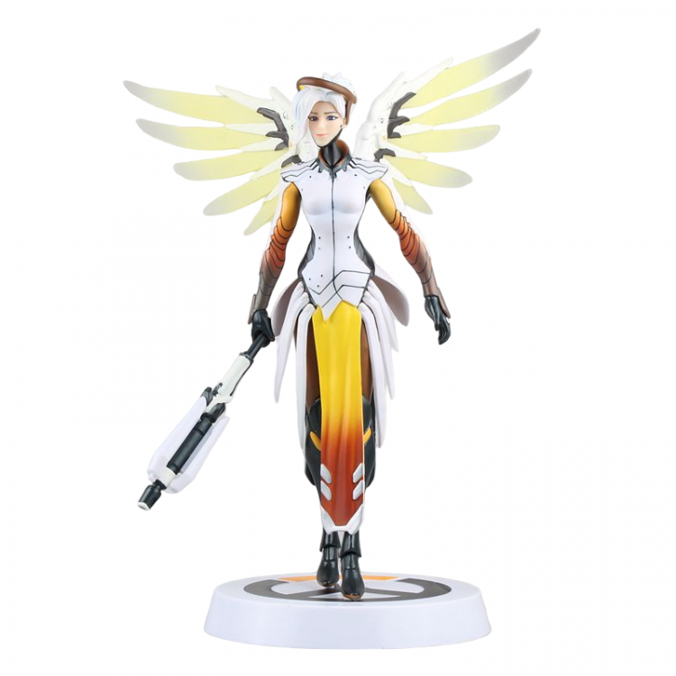 Ангел 30. Фигурка мерси овервотч. Фигурка Overwatch figma Mercy. Фигурка овервотч мерси ангел. Ангела Циглер фигурка.