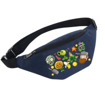 Поясная сумка Растения против зомби (Plants vs Zombies) синяя №1