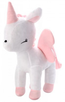 Плюшевая игрушка белый Единорог 50 см.