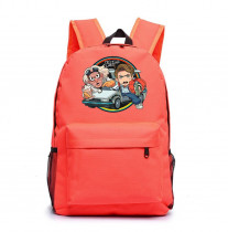 Рюкзак Назад в будущее оранжевый №1