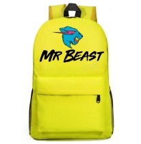 Рюкзак Мистер Бист (MrBeast) желтый №2