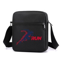 Сумка через плечо Легкая атлетика черная №1