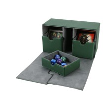 Коробка (Deck box) для 200+ карт Зелёная Magic The Gathering