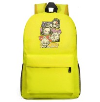 Рюкзак Клинок рассекающий демонов (Demon slayer) желтый №3