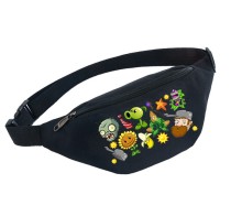 Поясная сумка Растения против зомби (Plants vs Zombies) черная №1