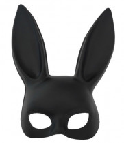 Карнавальная маска Чёрного кролика (матовая)