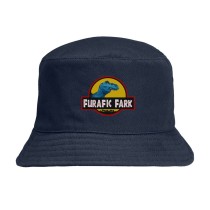 Панама Динозавры (Jurassic Park) синяя №2