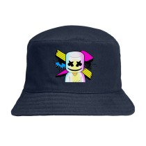 Панама Маршмэллоу (Marshmello) синяя №3