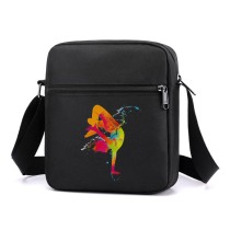 Сумка через плечо Брейкданс (Breakdance) черная №2