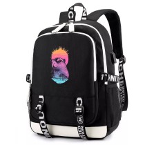 Рюкзак Капибара (Capybara) черный с USB-портом №1