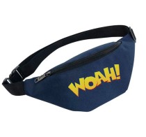 Поясная сумка Крэш Бандикут (Crash Bandicoot) синяя №4