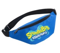 Поясная сумка Губка Боб (Sponge Bob) голубая №2