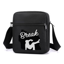 Сумка через плечо Брейкданс (Breakdance) черная №3