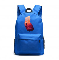 Рюкзак Лара Крофт (Tomb Raider) синий №1