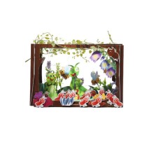 Детский набор для творчества насекомые 3D пазл