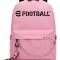 Рюкзак Футбол (EFootball)  розовый с цепью №1